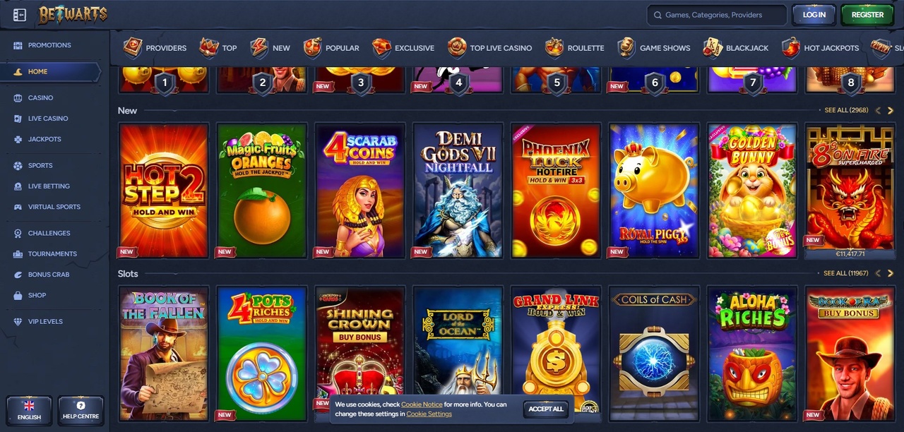 Betwarts Casino Casino